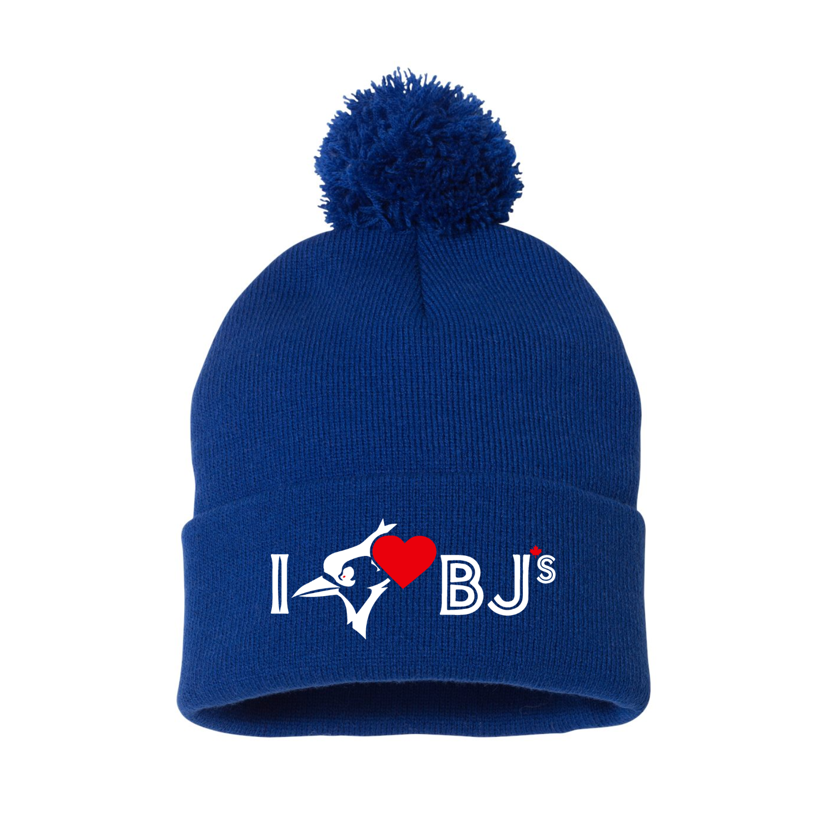I Love BJs Embroidered Royal Blue Toque - - Headwear - I Love BJs Shop - I Love BJs