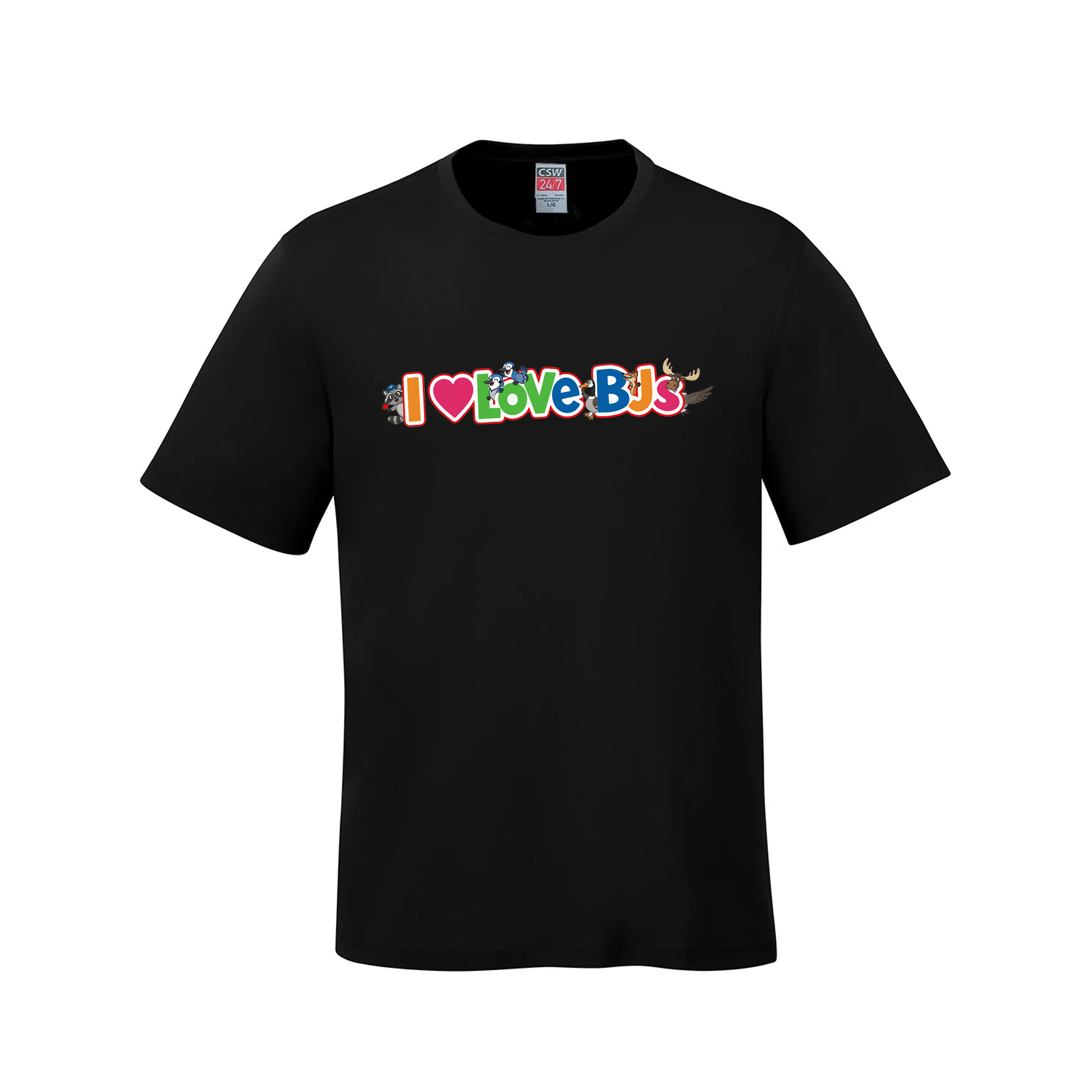 I Love BJs" Toys R Us Mashup Tee – 100% Premium Cotton - Black - T-Shirt - I Love BJs Shop - I Love BJs