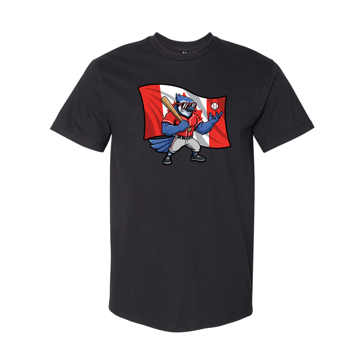 BJs Canada Flag – The Hammer Tee - Black - T-Shirt - I Love BJs Shop - I Love BJs
