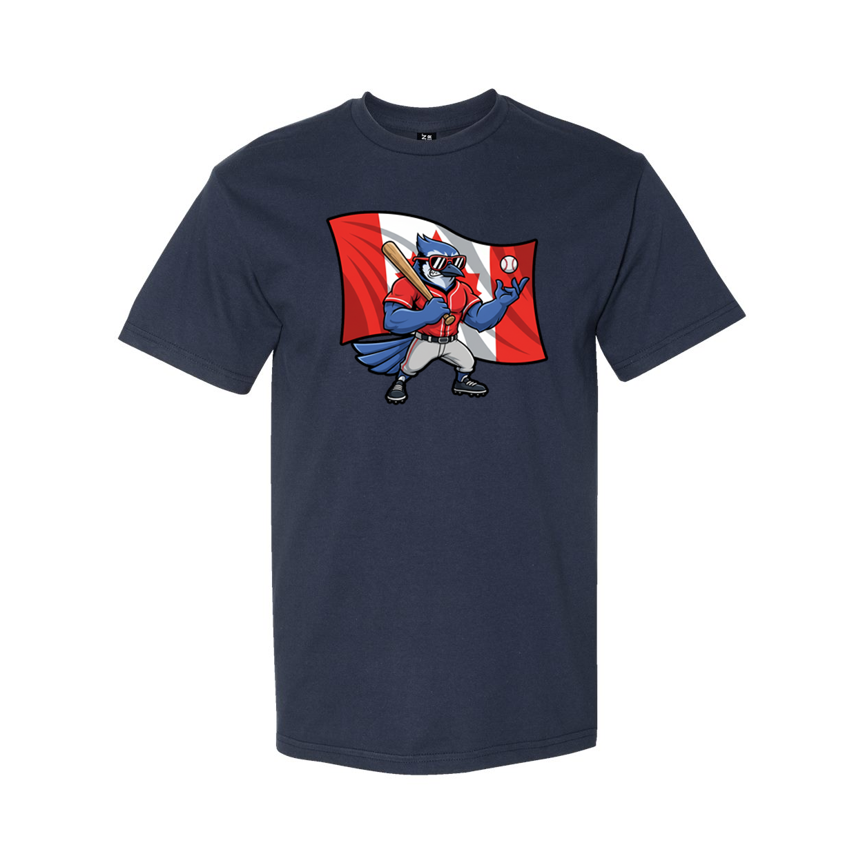 BJs Canada Flag – The Hammer Tee - Navy - T-Shirt - I Love BJs Shop - I Love BJs