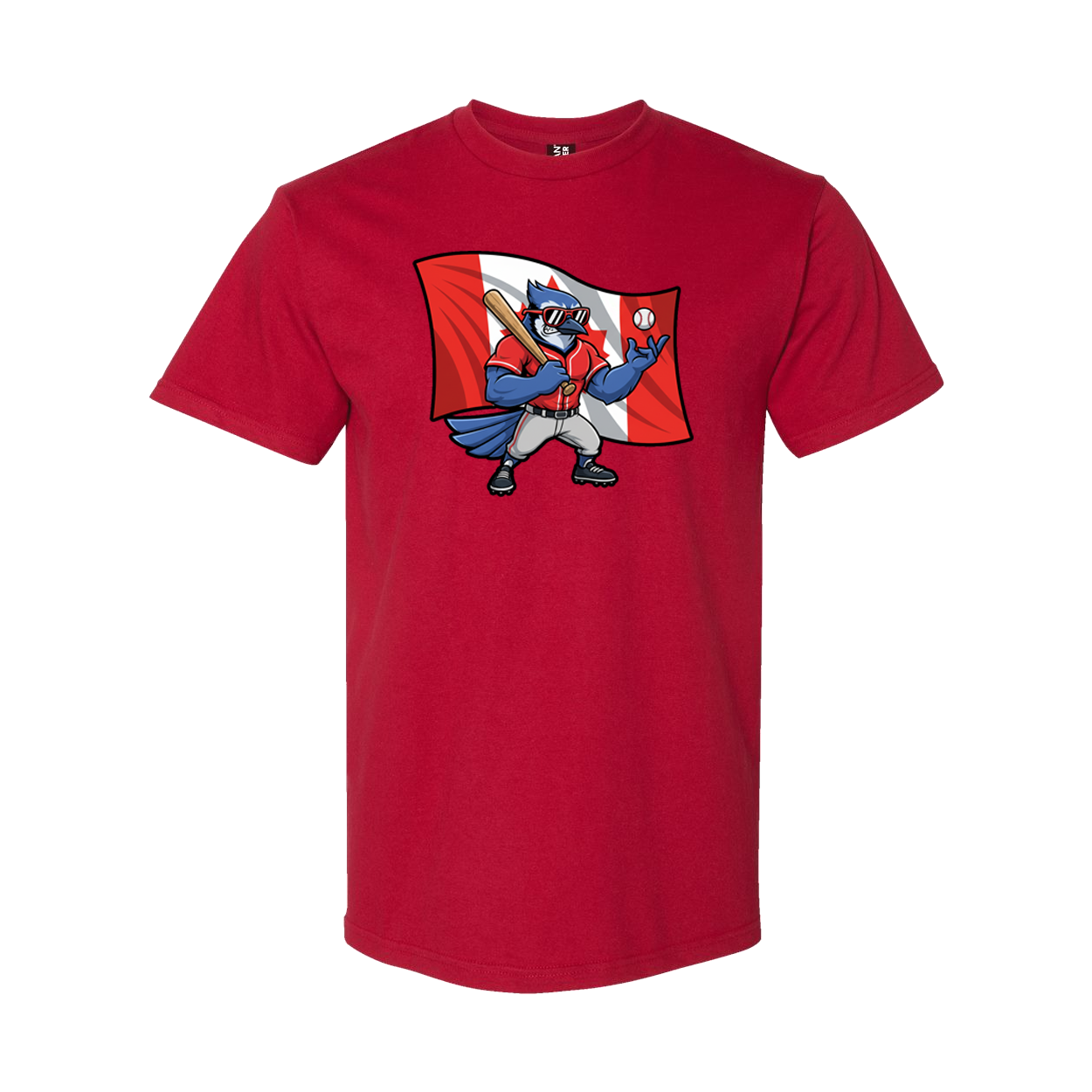 BJs Canada Flag – The Hammer Tee - Red - T-Shirt - I Love BJs Shop - I Love BJs