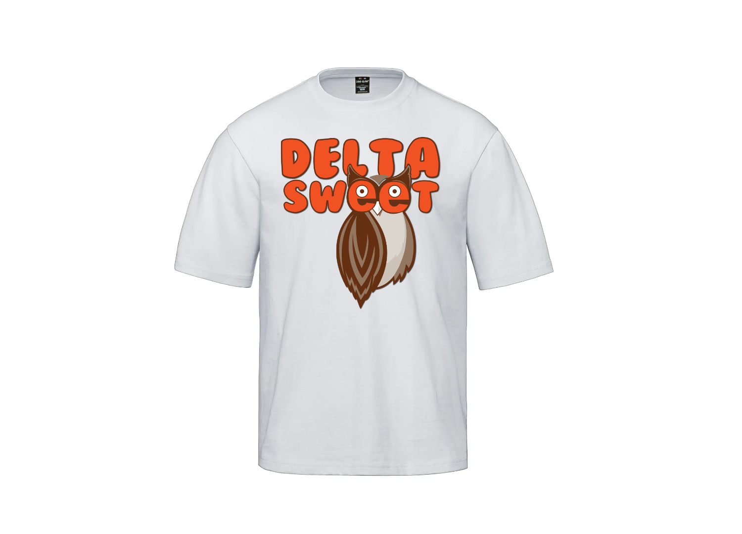 Delta Sweet // DSHooters // Heavyweight T-Shirt - White - T-Shirt - Delta Sweet - I Love BJs