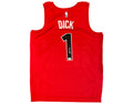 Gradey Dick Autographed Toronto Raptors Nike Swingman Icon Edition Jersey - - Autographed Jerseys - TS Sports Memorabilia - I Love BJs