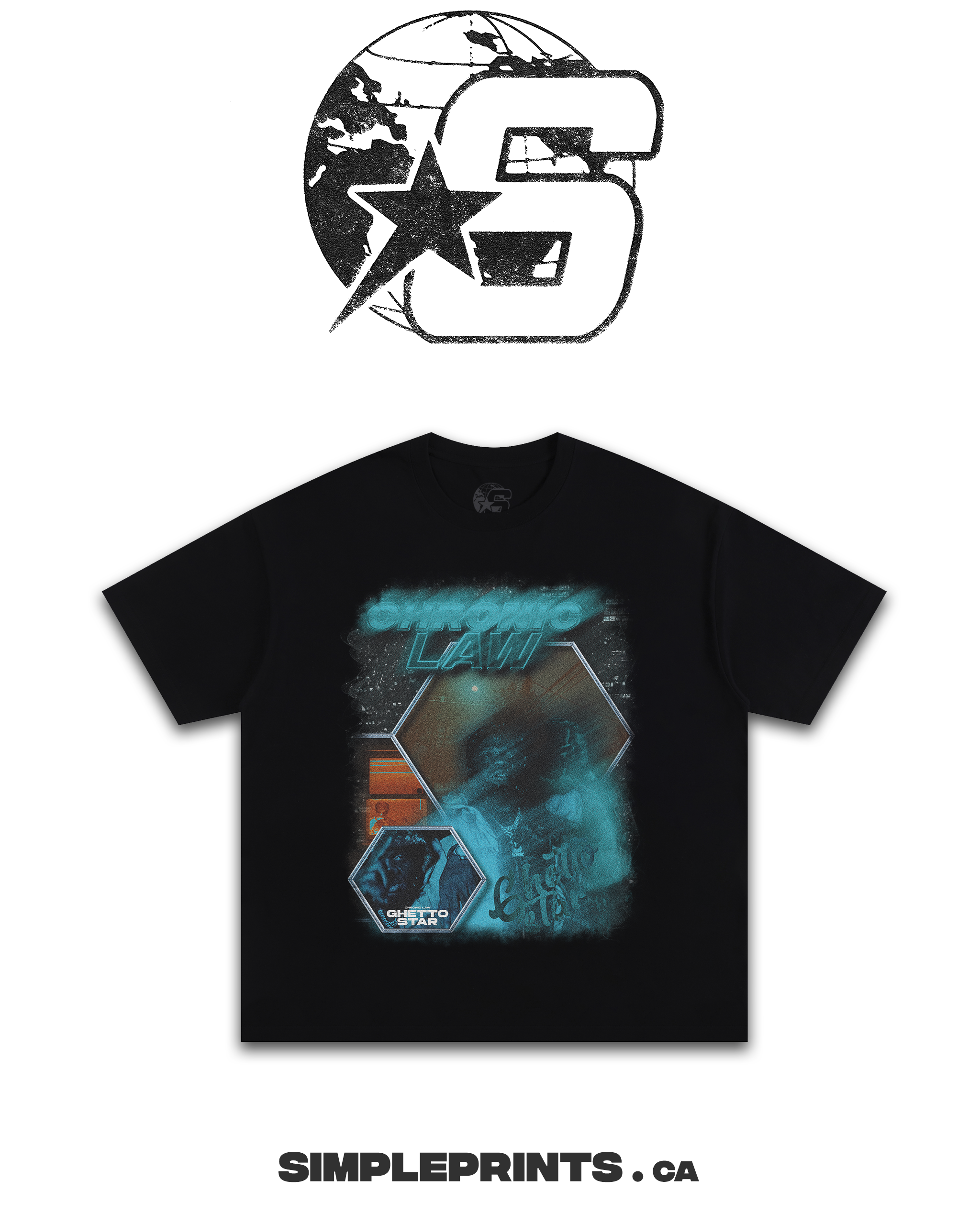 CHRONIC LAW Graphic T-Shirt - - - Simpleprints - I Love BJs