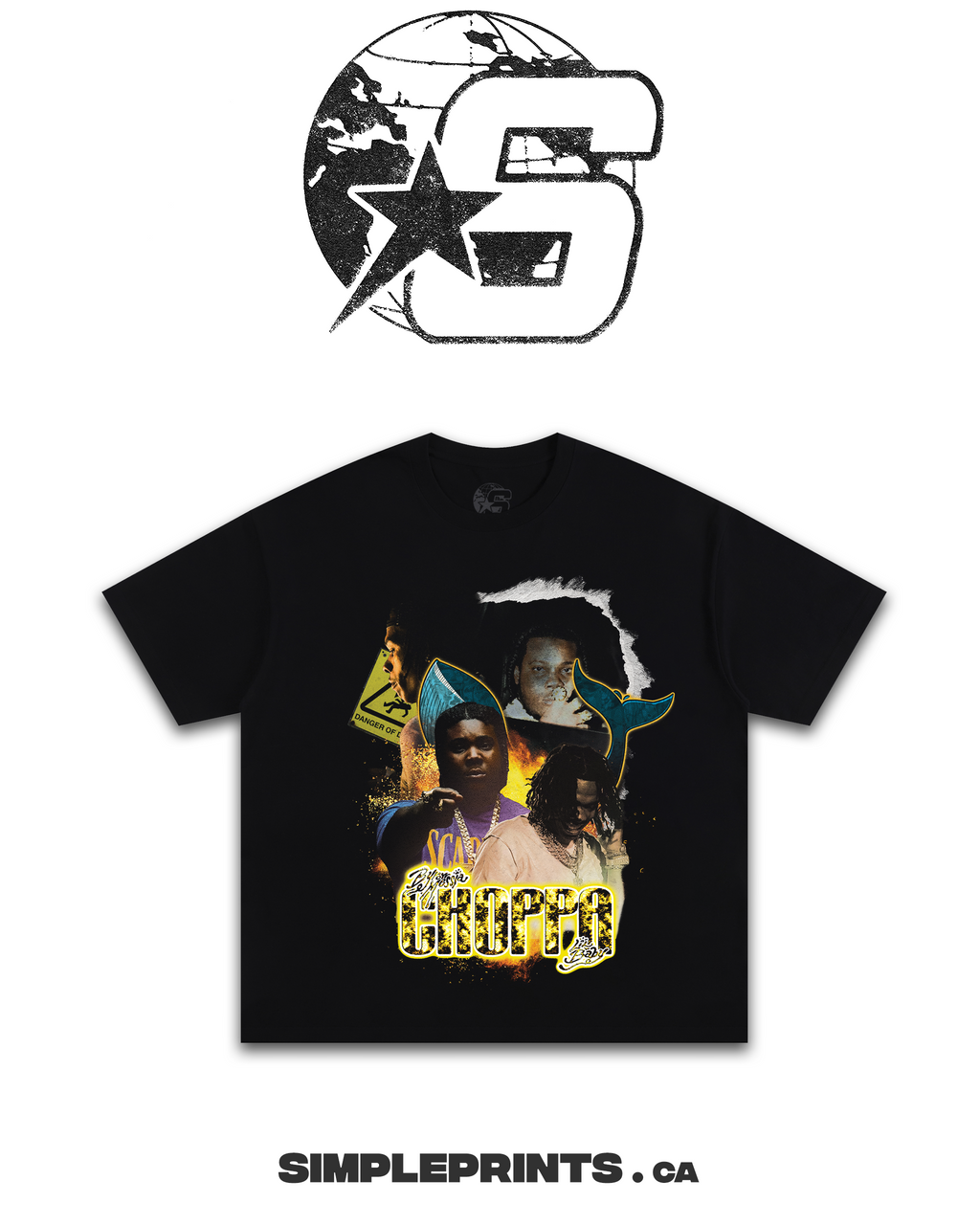 CHOPPA Graphic T-Shirt - - - Simpleprints - I Love BJs