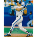 Pat Borders Autographed Toronto Blue Jays Swinging 8x10 Photo - - Autographed 8x10 Photos - TS Sports Memorabilia - I Love BJs