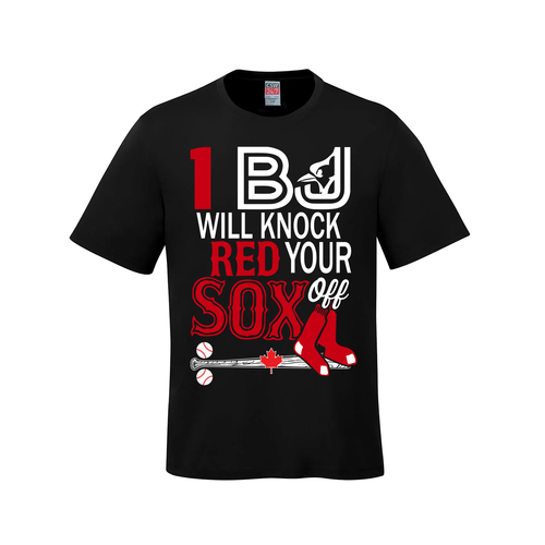 1 BJ Will Knock Your Socks Off – Classic Graphic Tee - Black - T-Shirt - I Love BJs Shop - I Love BJs