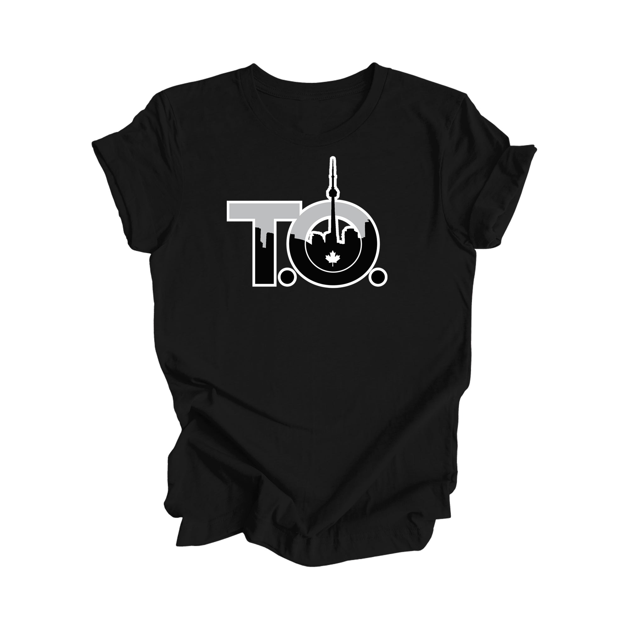 T.O. Toronto - Toronto Ontario Gift T-Shirt - City Skyline Shirt - Inspired X - Black - T-Shirt - Inspired X - I Love BJs