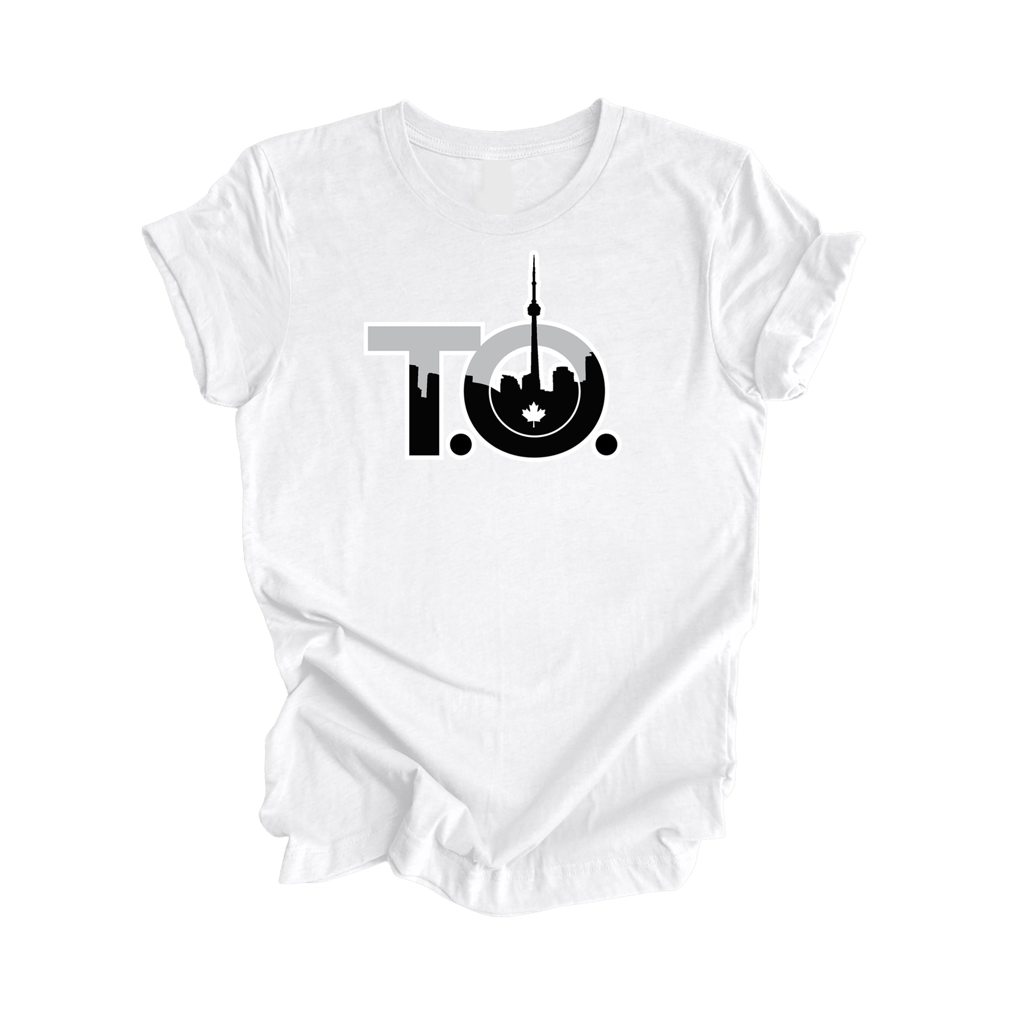 T.O. Toronto - Toronto Ontario Gift T-Shirt - City Skyline Shirt - Inspired X - White - T-Shirt - Inspired X - I Love BJs