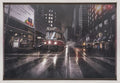 Wall art Street Stories - Toronto - In White Floating Frame - canvas - Canvas Palette - I Love BJs