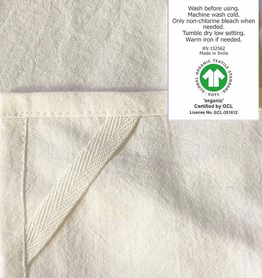 Flour Sack Tea Towel - 100% Organic Cotton - Blue Jay - - Home Decor - Unperfekt-Studios - I Love BJs