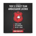 Tier 3 - Street Team Ambassador License - (Toronto Only) - - Program - Members Only - I Love BJs